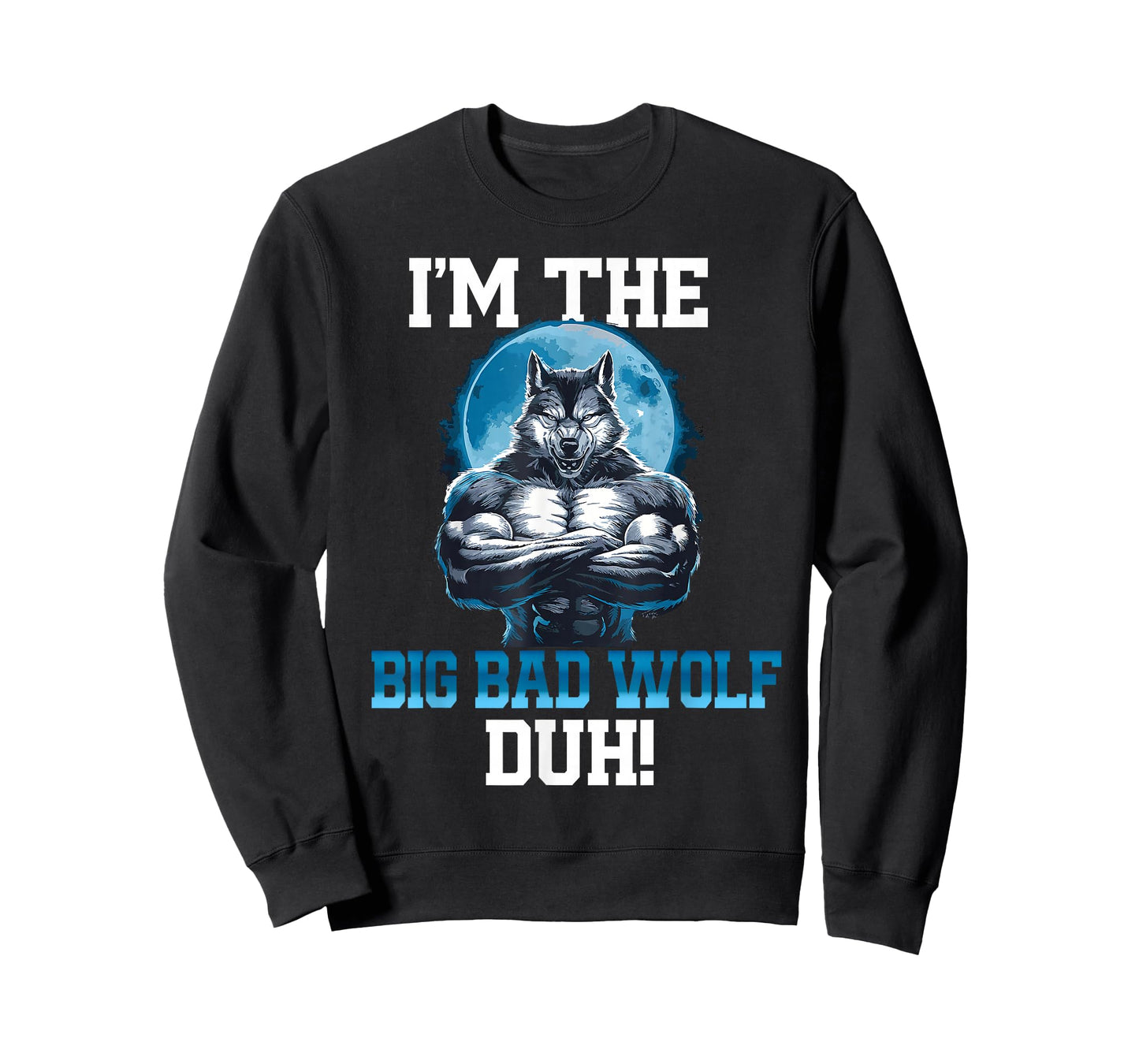 I'm The Bad Wolf Duh Costume Funny DIY Halloween Party T-Shirt