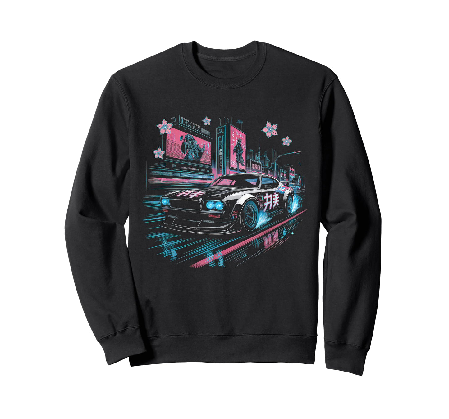 Japanese Car Tshirt Men JDM Japan Street Racing Streetwear T-Shirt