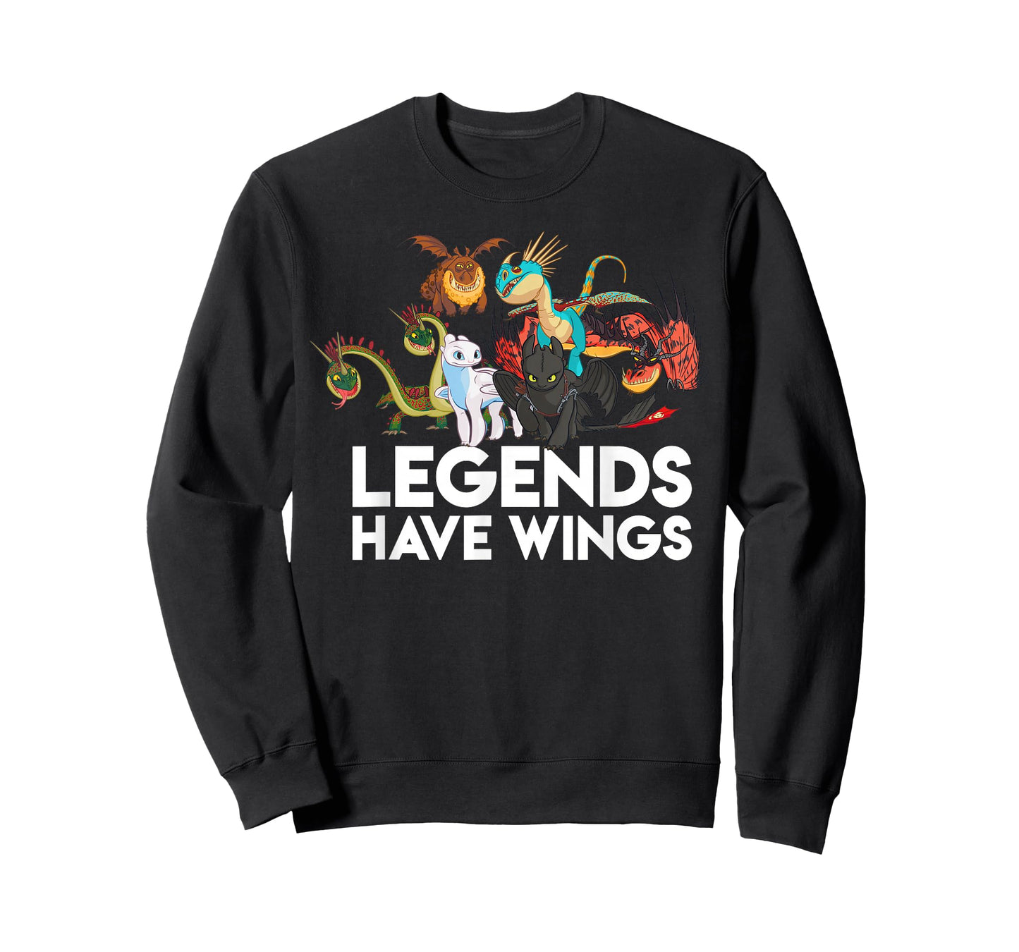 How to Train Your Dragons 3 Hidden World Legends Have Wings T-Shirt