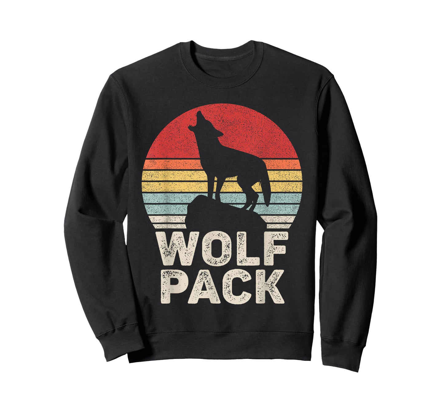 Vintage Retro Wolf Pack T-Shirt