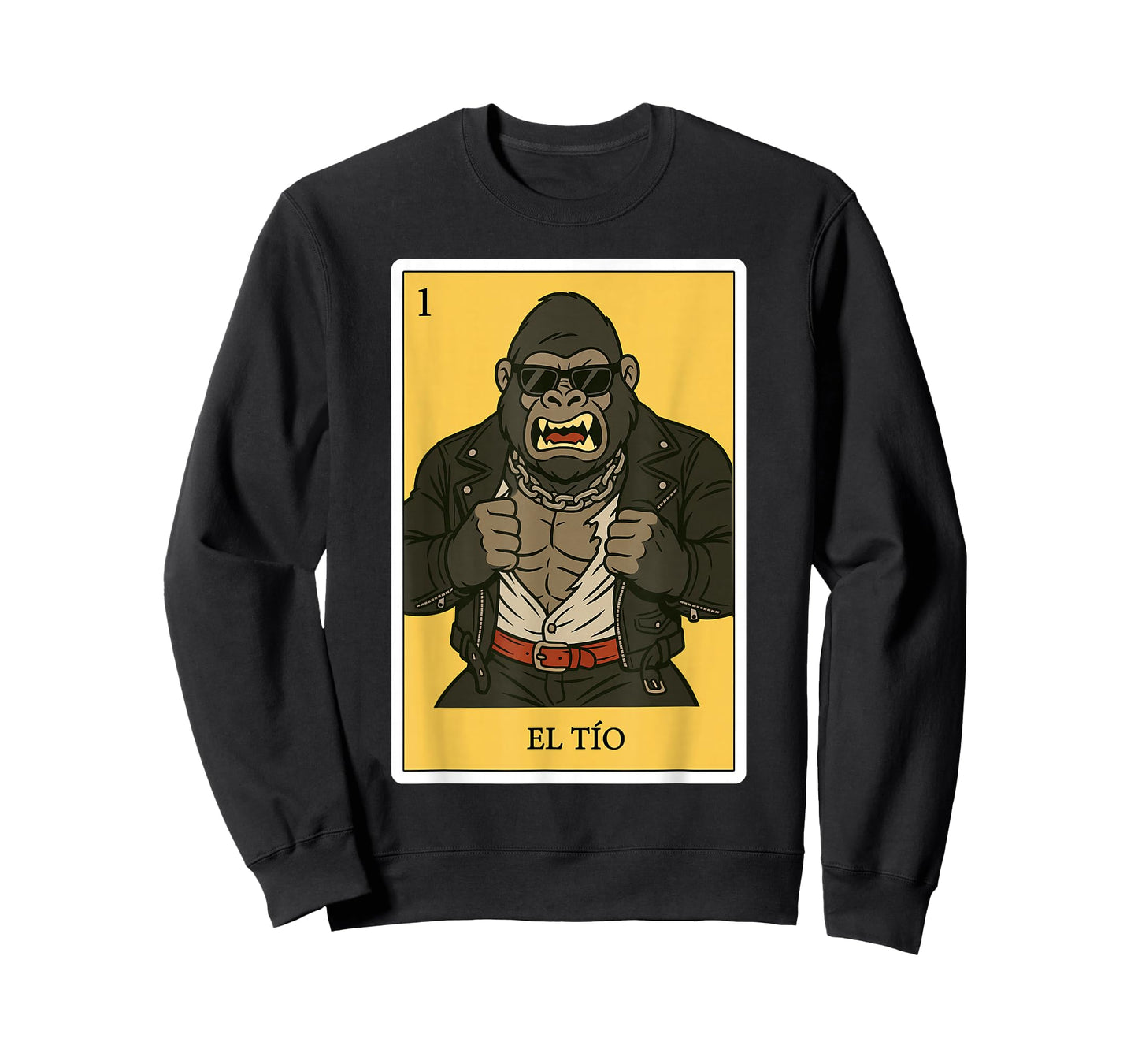 El Tio Gorila | Spanish-Mexican Bingo Gifts for Tio T-Shirt