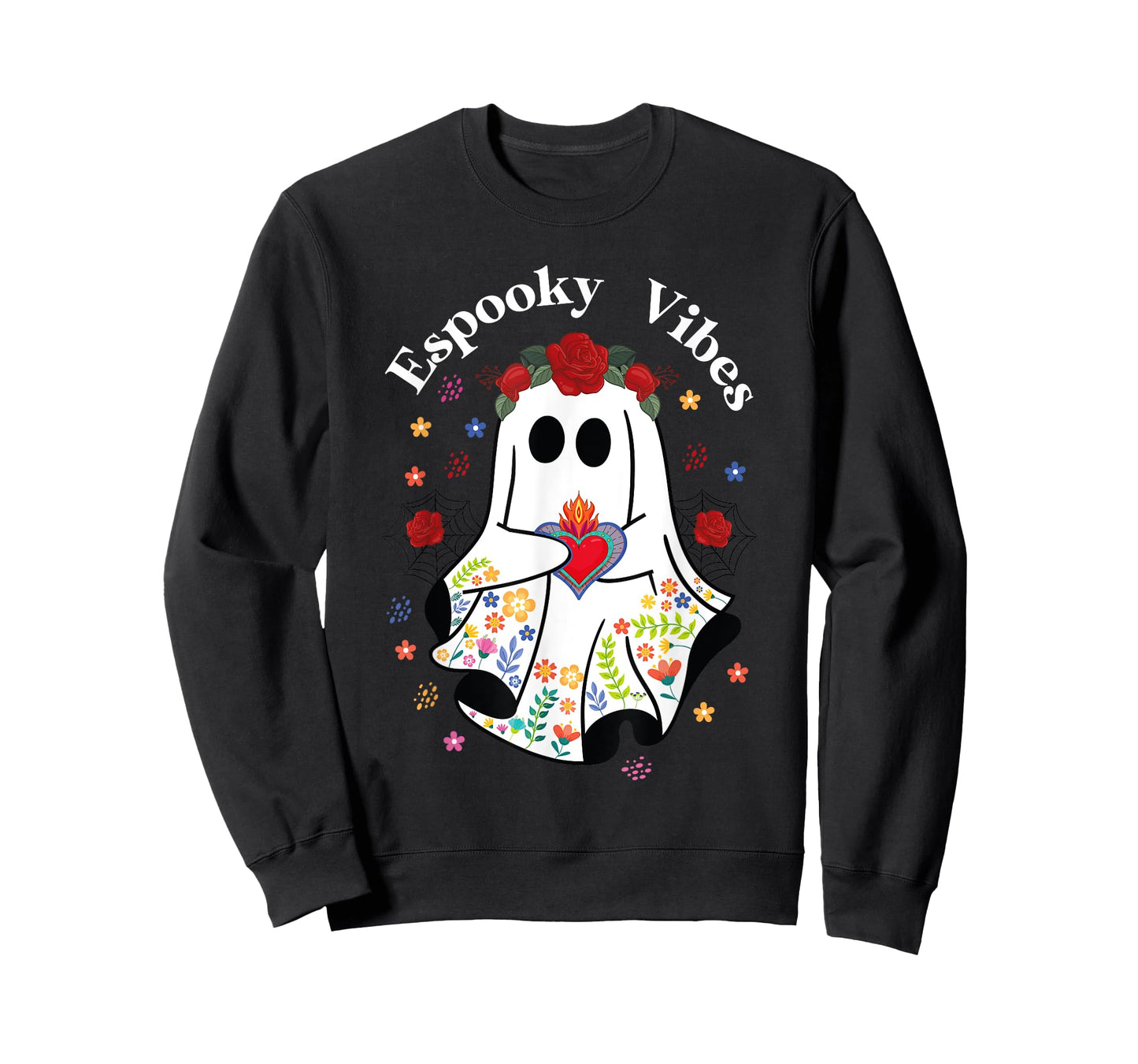 Espooky vibes Conchas halloween Mexican Ghost Espooky Season T-Shirt