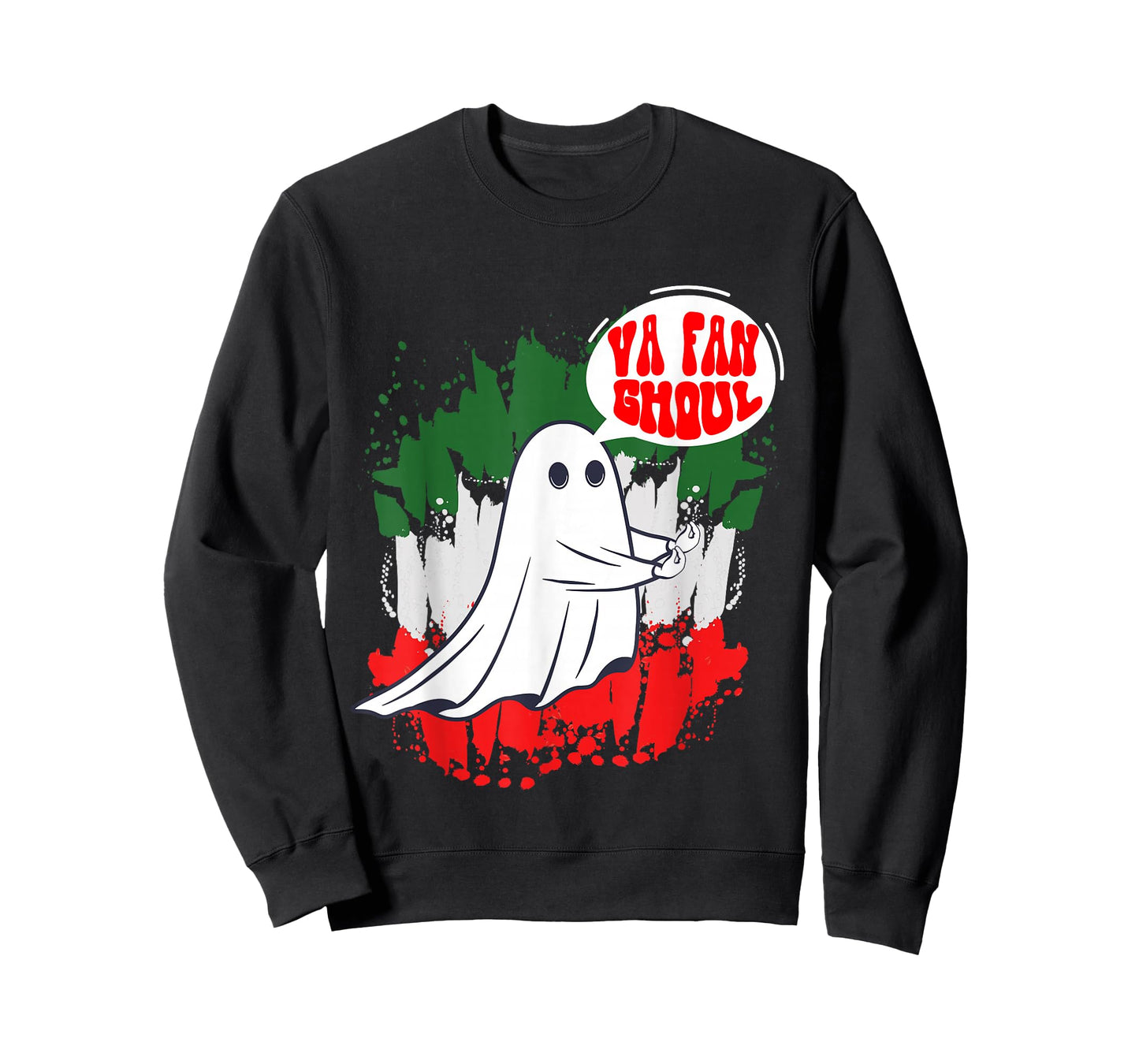 Va Fan Ghoul For Men Women Italian Funny Halloween Ghost T-Shirt
