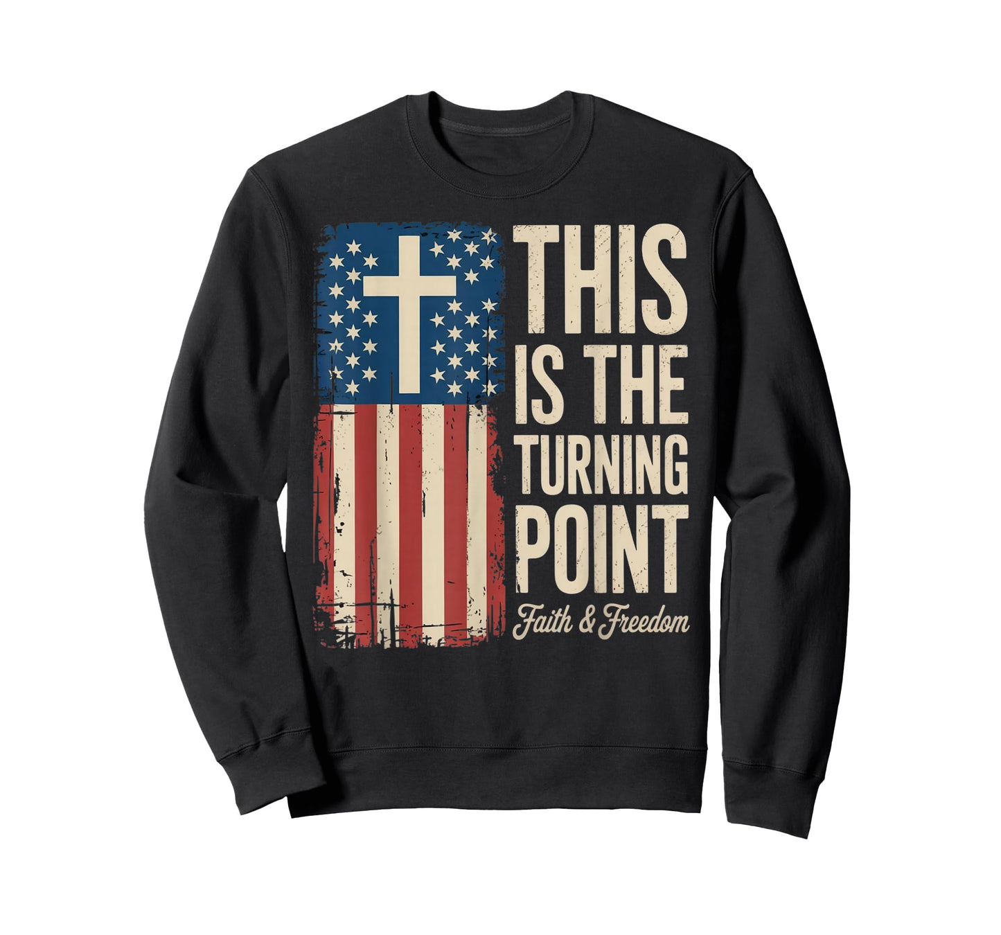 This is The Turning Point Patriotic Faith USA T-Shirt
