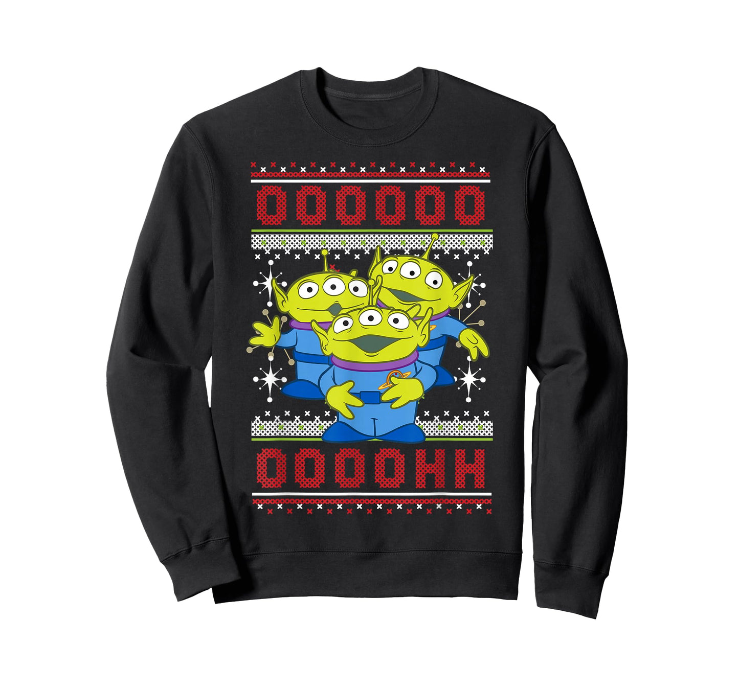 Disney Pixar Toy Story Aliens Ugly Christmas Sweater T-Shirt T-Shirt