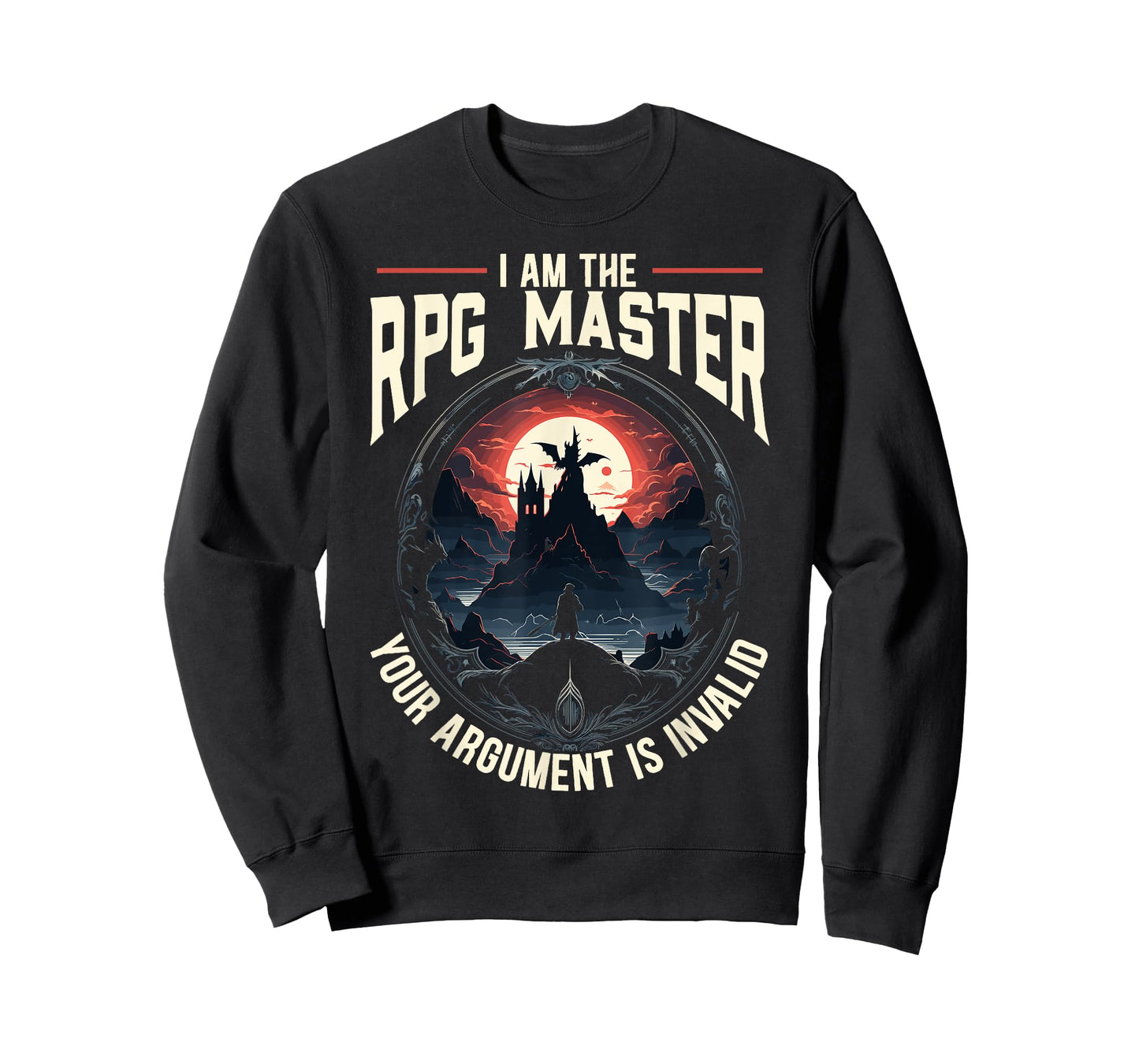 RPG Master D20 Gaming Tabletop Games Funny RPG Gamer T-Shirt
