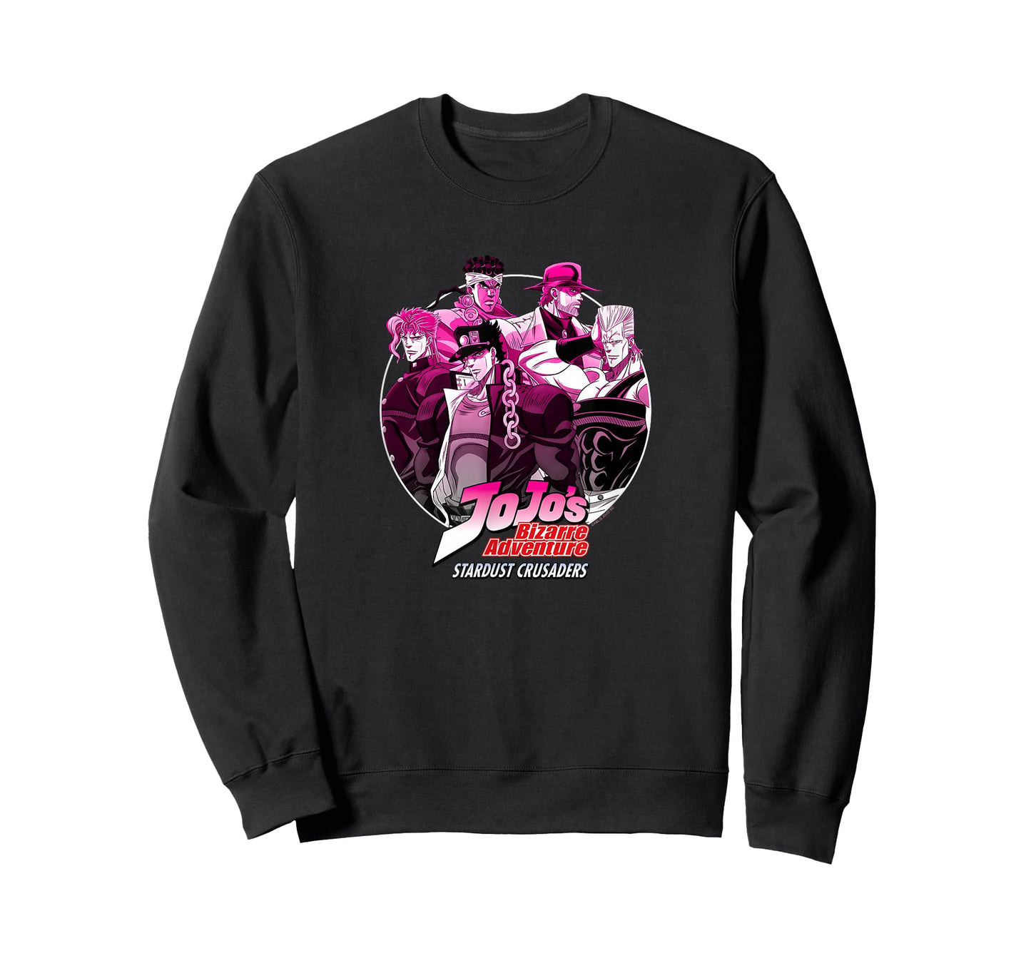 JoJo's Bizarre Adventure Stardust Crusaders Group Anime T-Shirt