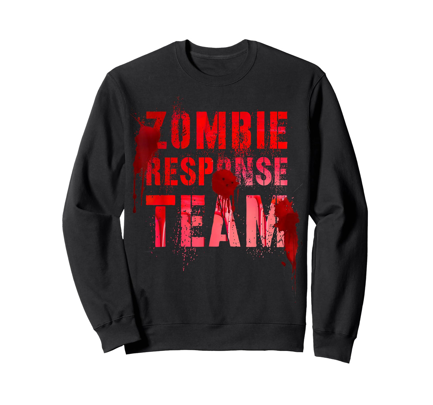 Funny ZOMBIE RESPONSE TEAM Undead Slayer Leader Warrior Bruh T-Shirt