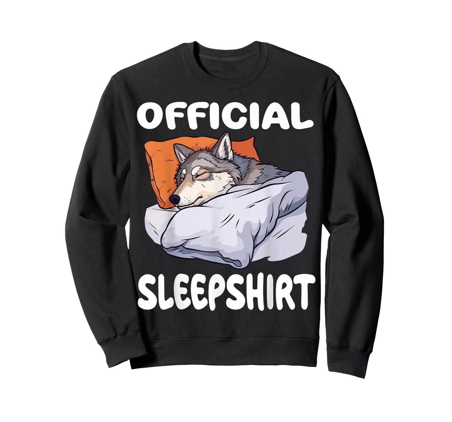 Wolf Official Sleepshirt Pajamas Nightgown T-Shirt