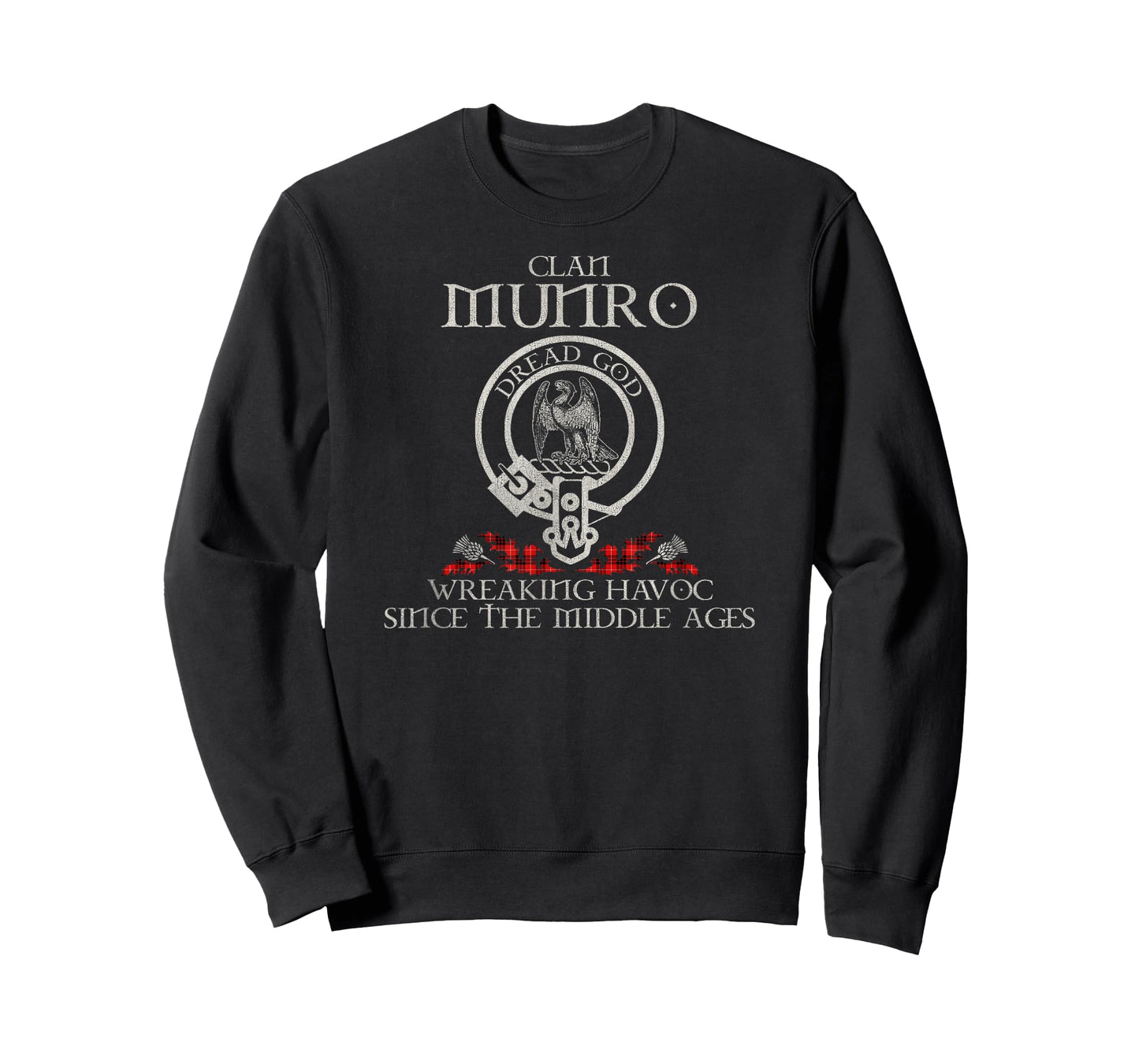 Clan Munro Crest, Surname, Scottish Heritage Vintage T-Shirt