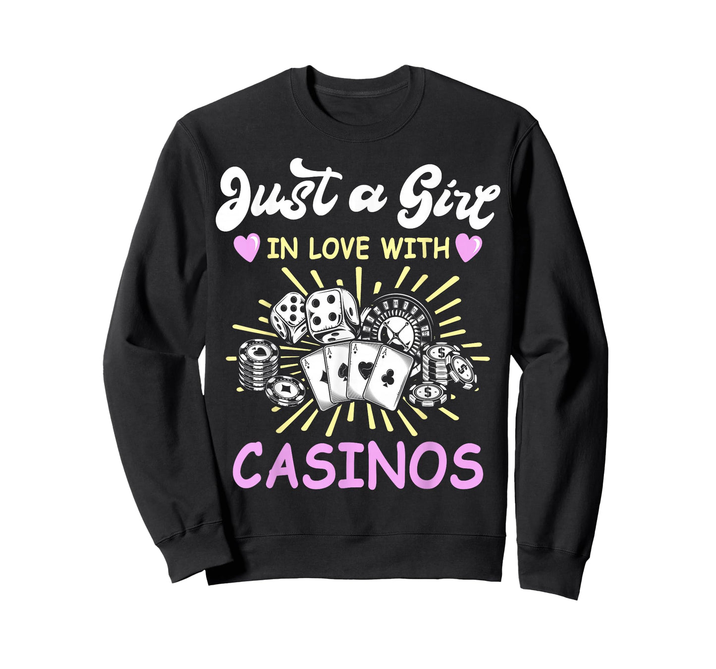 Casino Lover Casino Chips Outfit for Women Slot Machine T-Shirt