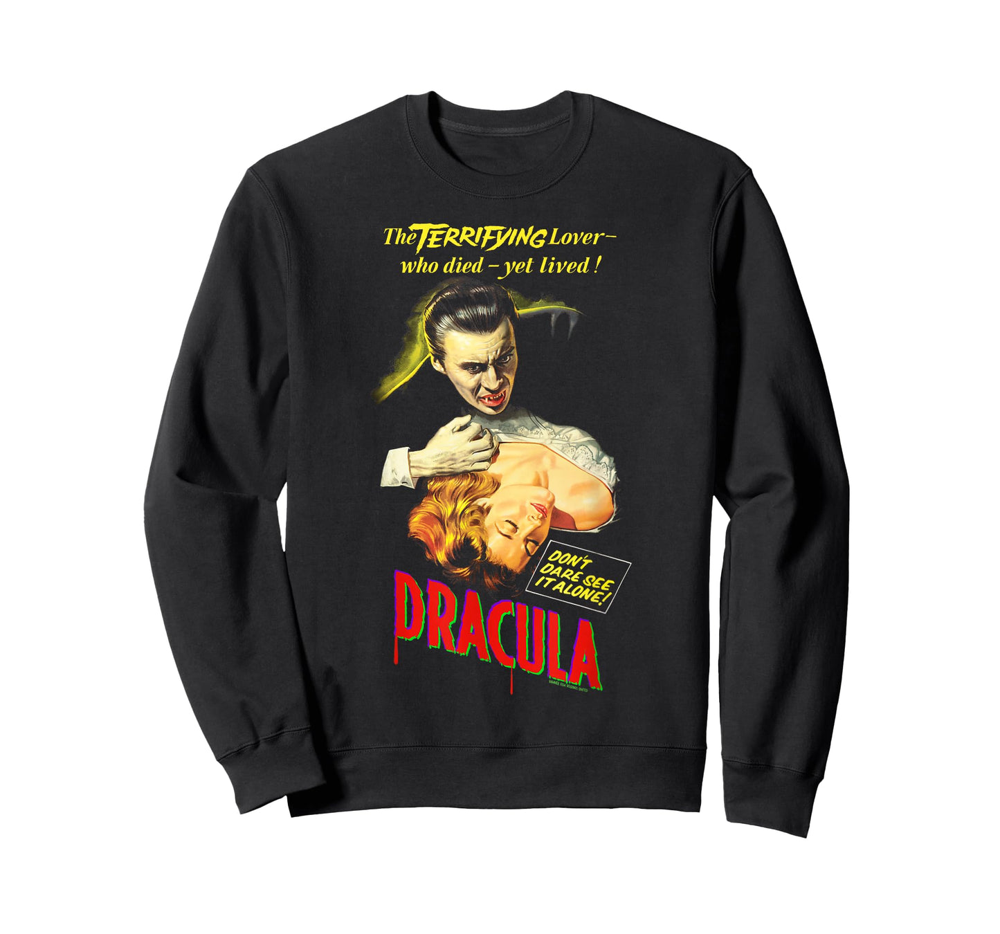 Dracula Movie Release Poster Art Christopher Lee T-Shirt