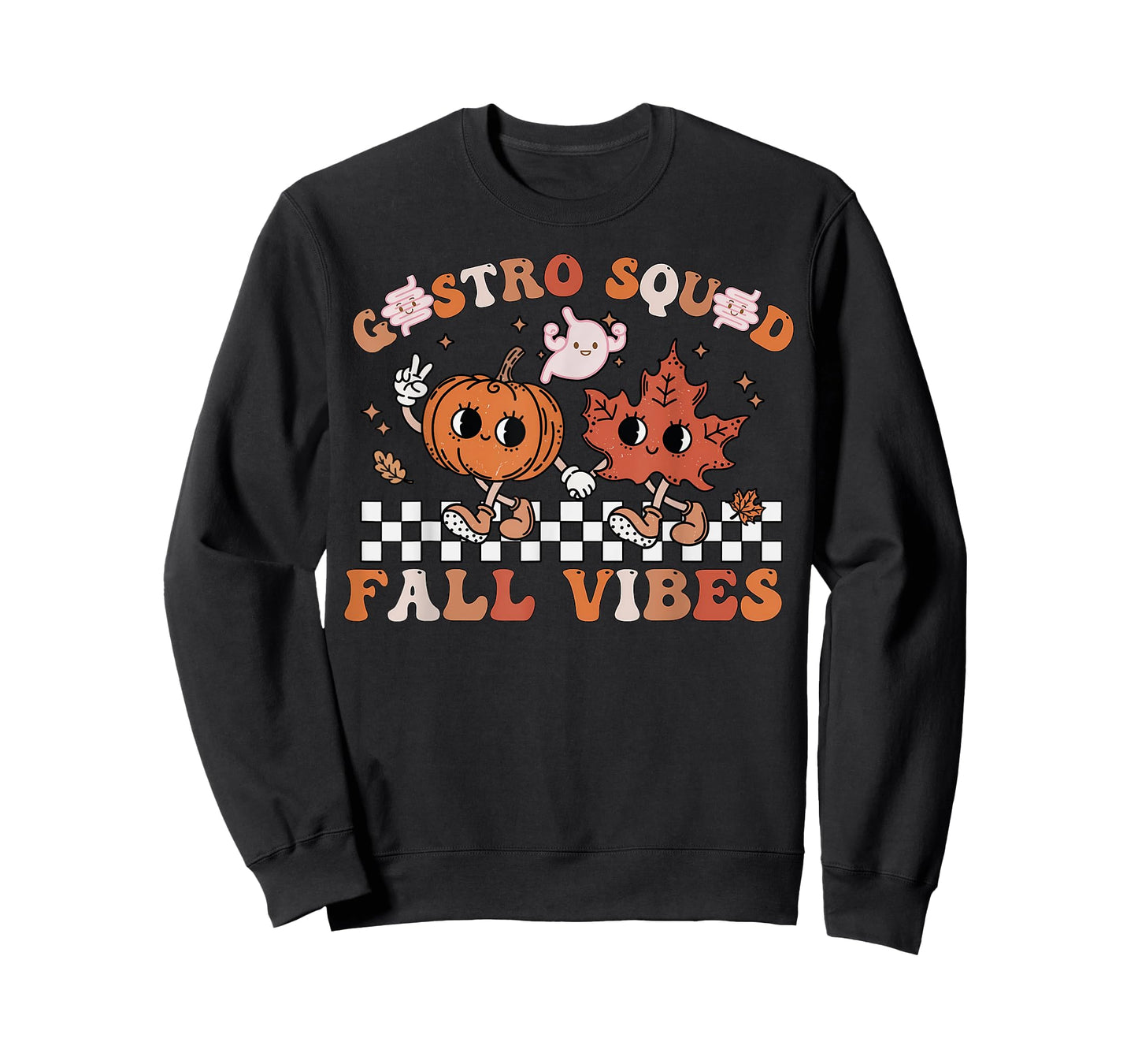 Gastro Squad Halloween Fall Vibes Gastro Crew Endoscopy T-Shirt