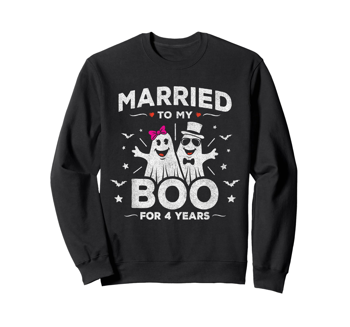 4th Wedding Anniversary October Wedding - 4th Anniversary T-Shirt
