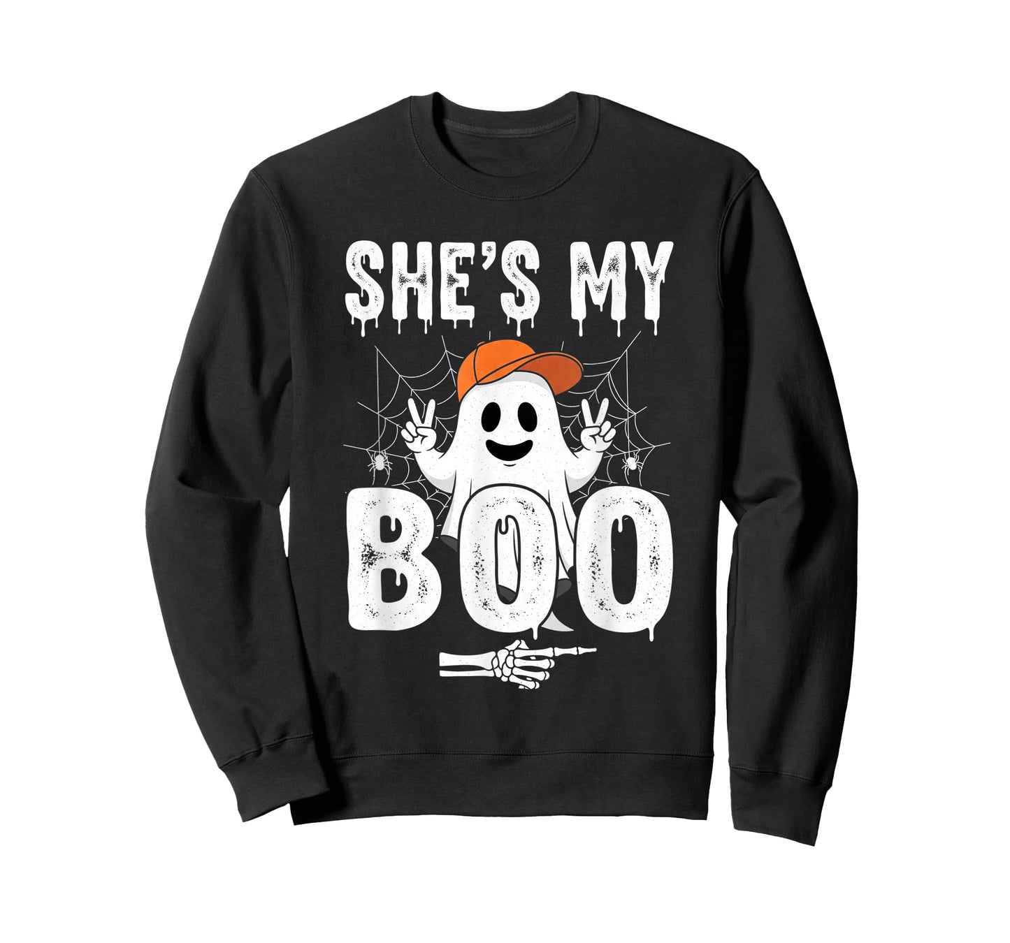 Shes My Boo Couple Matching Halloween Costumes T-Shirt