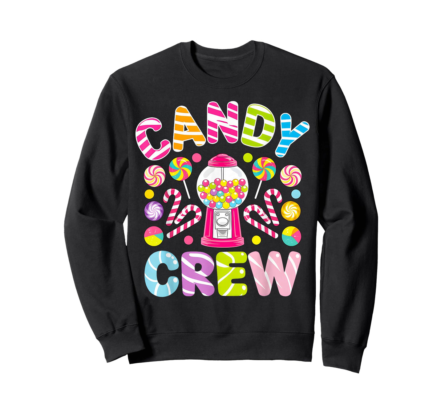 Groovy Candy Crew Sweetie Candy Squad Candy Birthday Party T-Shirt