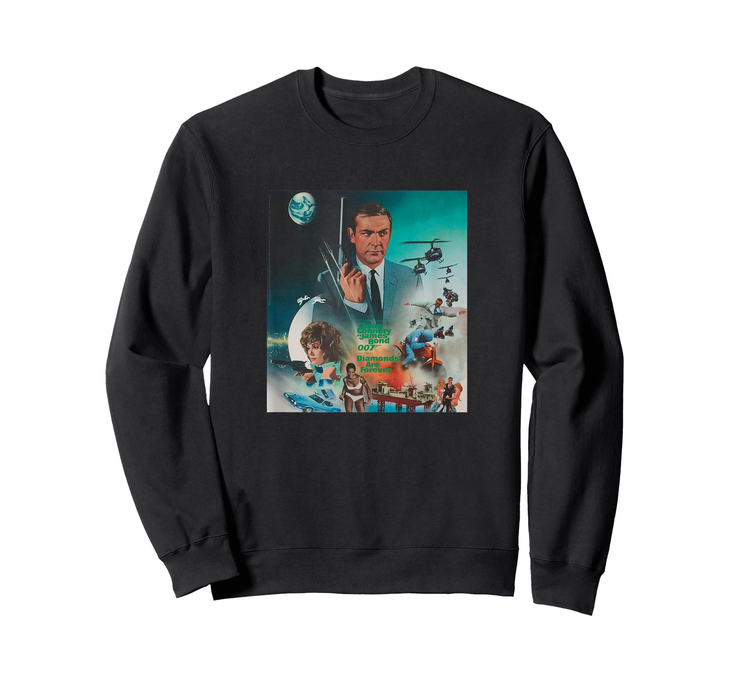 Official James Bond 007 Diamonds are Forever T-Shirt