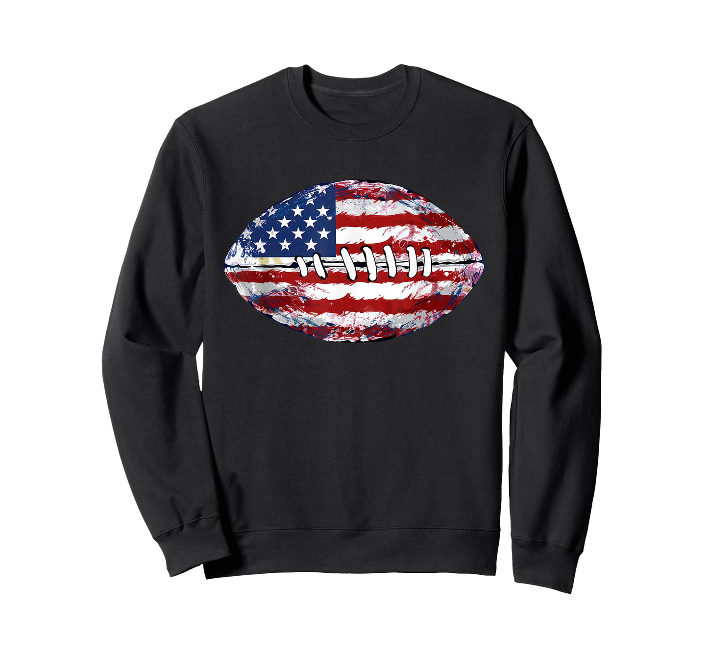 American Football USA Flag T-Shirt