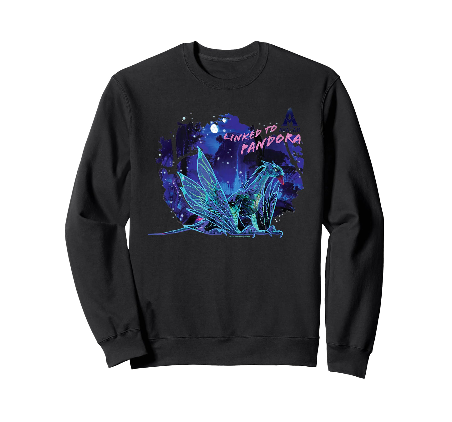 Avatar: The Way Of Water Linked To Pandora Neon Big Poster T-Shirt