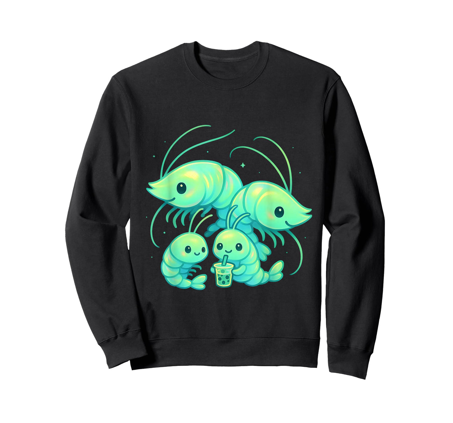 Radioactive Shrimp Mutant Funny Meme Viral Toxic Seafood T-Shirt