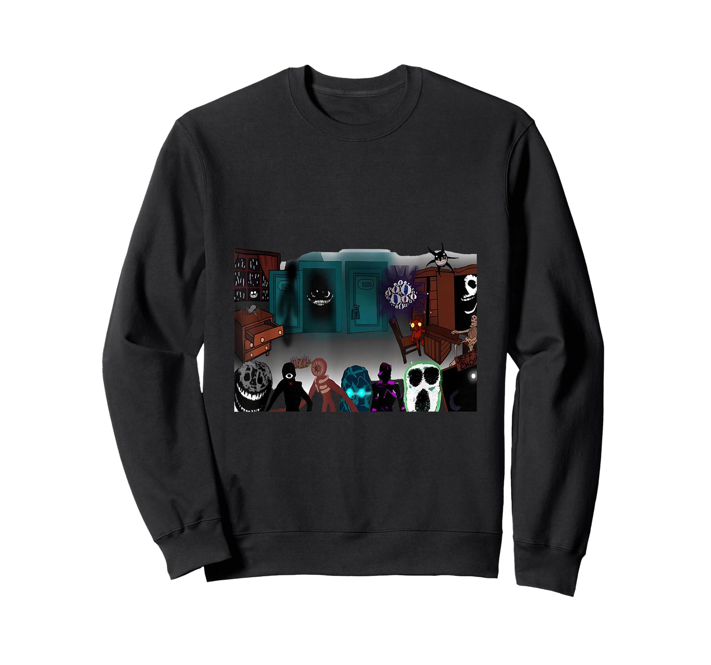 doors monsters - game doors T-Shirt