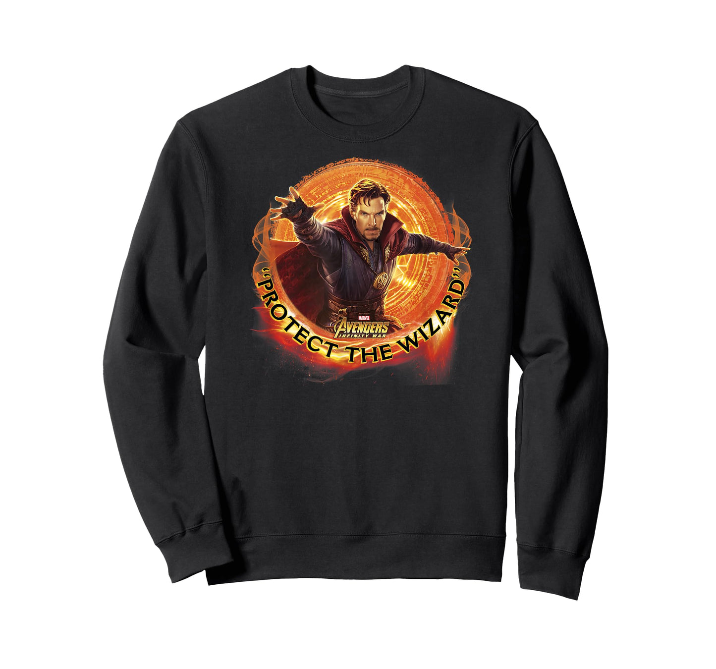 Marvel Infinity War Protect the Wizard Dr. Strange T-Shirt T-Shirt