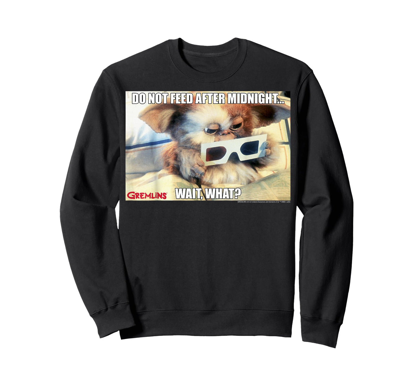 Gremlins Do Not Feed After Midnight Wait What Meme T-Shirt