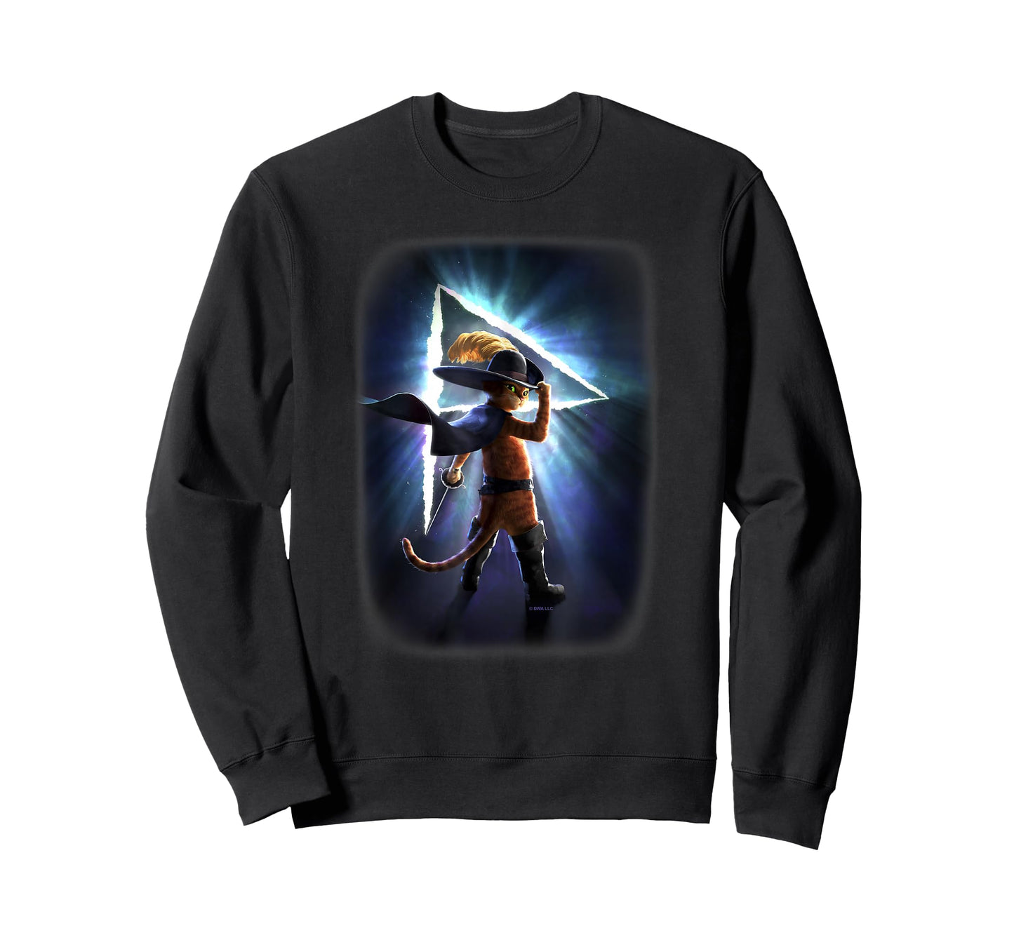 DreamWorks Puss in Boots: The Last Wish Epic Silhouette T-Shirt Small