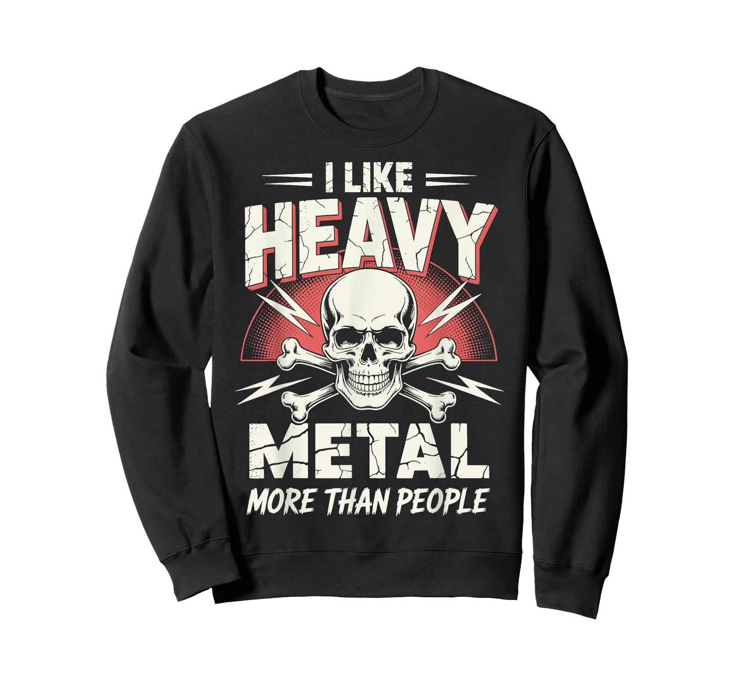 I Like Heavy Metal More Than People T-Shirt