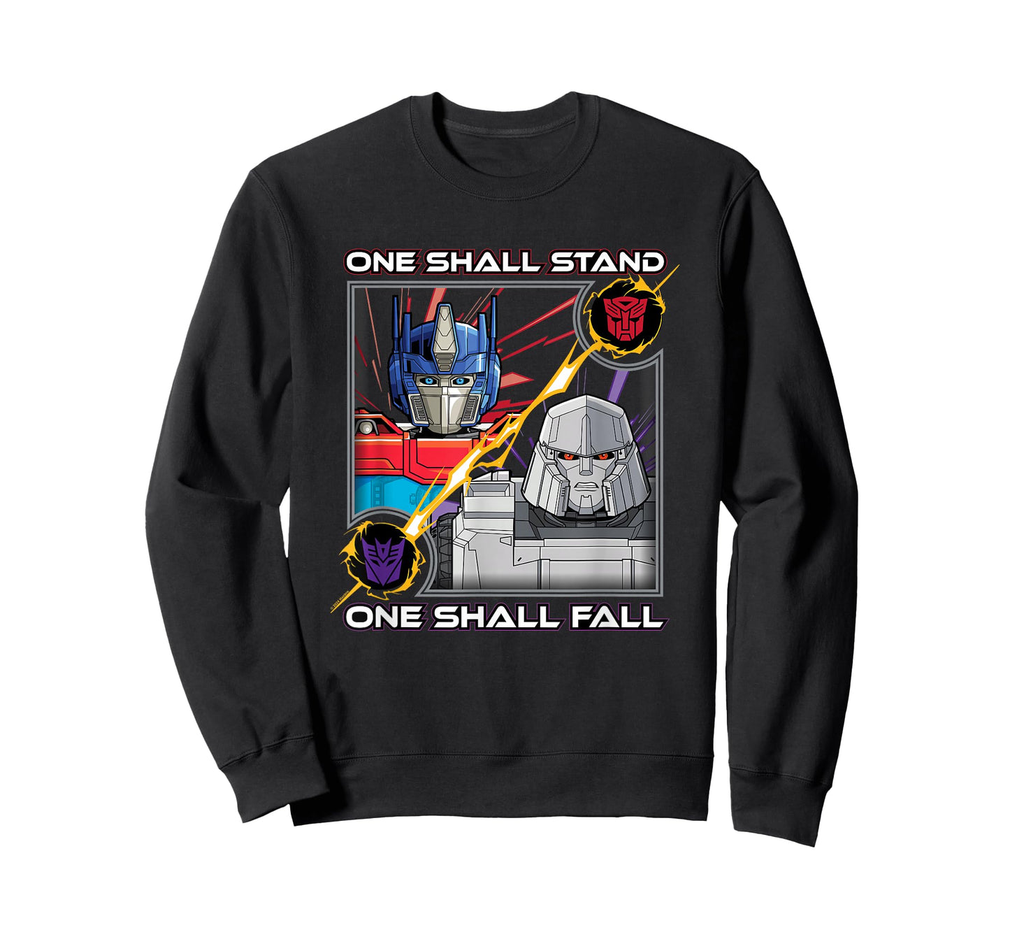 Transformers One One Shall Stand One Shall Fall Poster T-Shirt