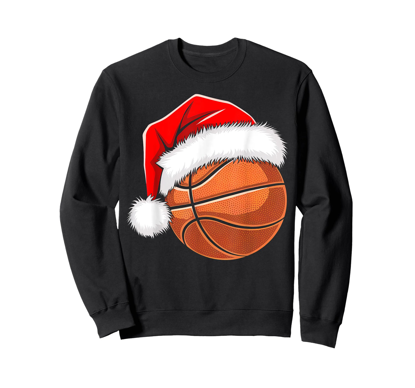 Kids Santa Shirt For Boys Toddler Funny Christmas Basketball T-Shirt
