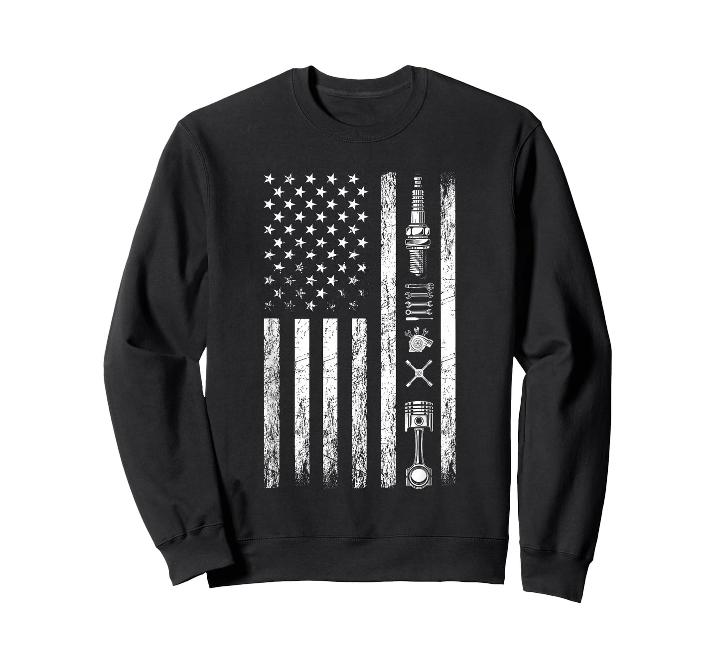 Mechanic US Flag Patriotic Worker Patriot USA Mechanic T-Shirt