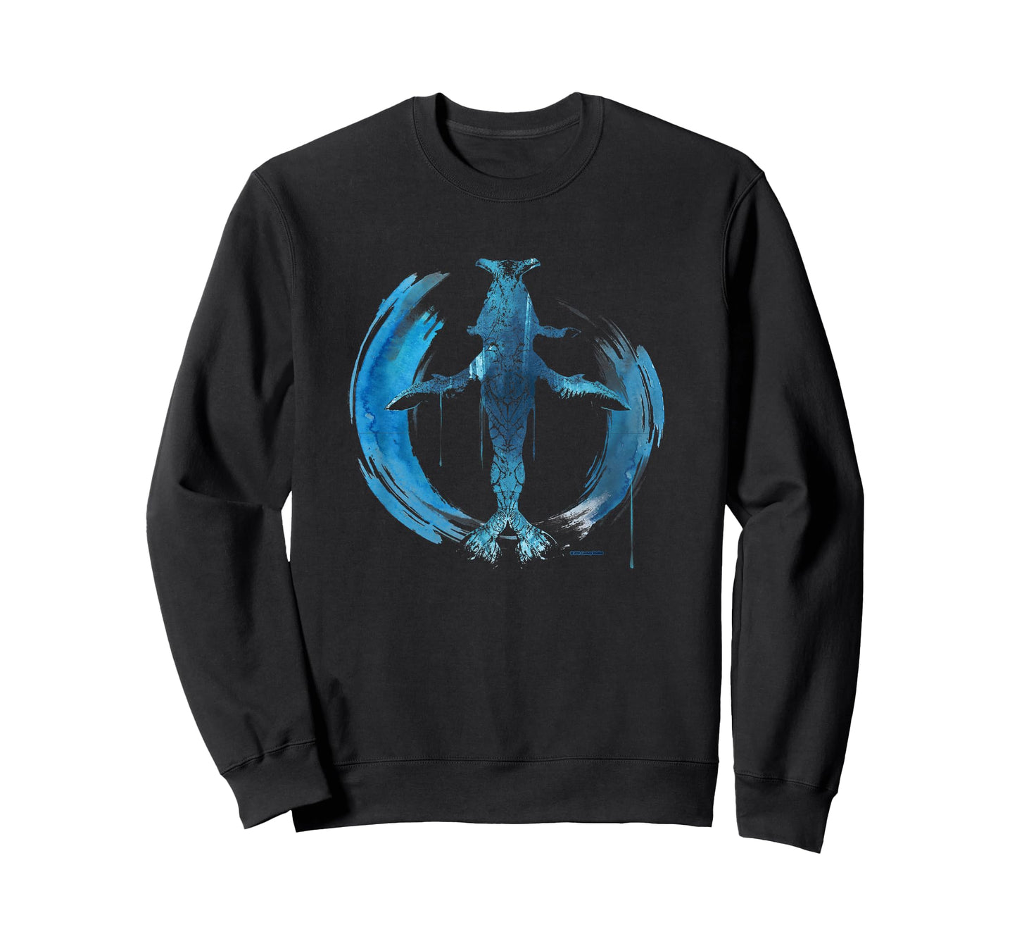 Avatar: The Way of Water Tulkun Tribal Art Circle T-Shirt