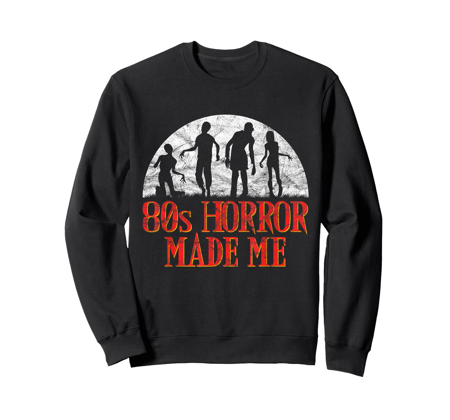 Retro Zombies 80s Horror Made Me T-Shirt