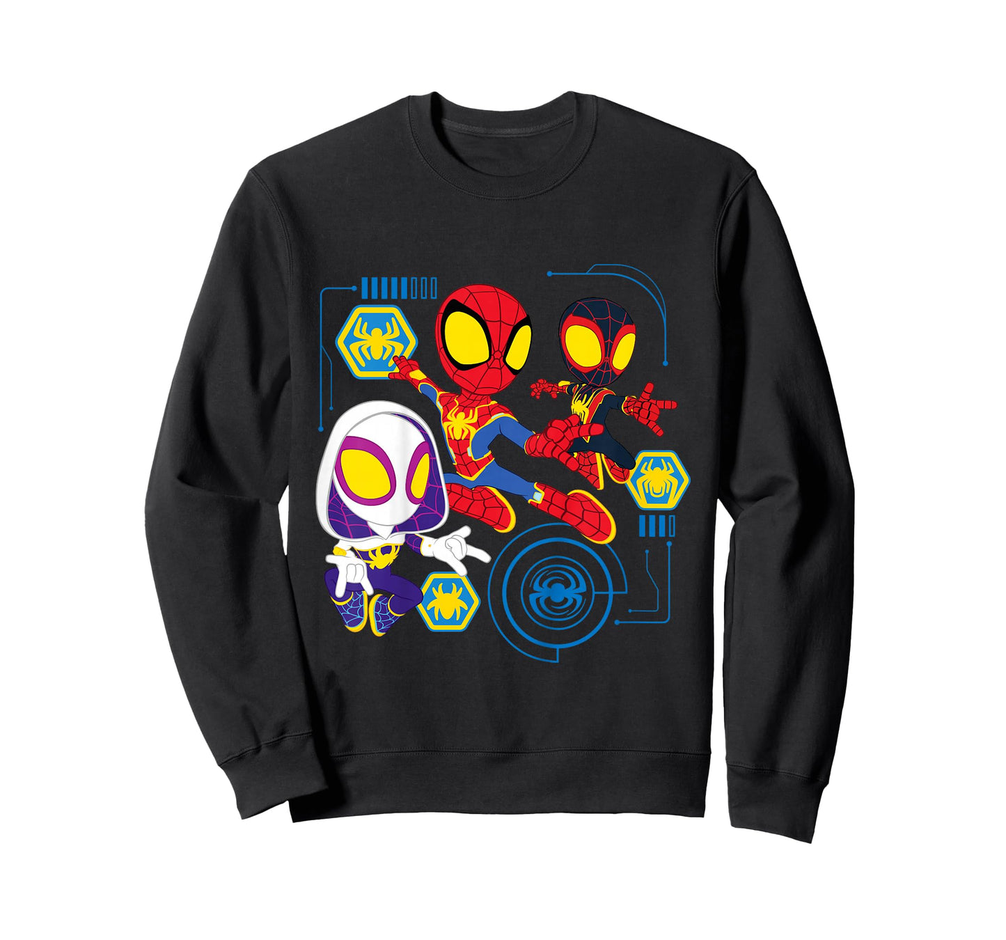 Marvel Spidey and His Amazing Friends Web-Spinners Heroes T-Shirt