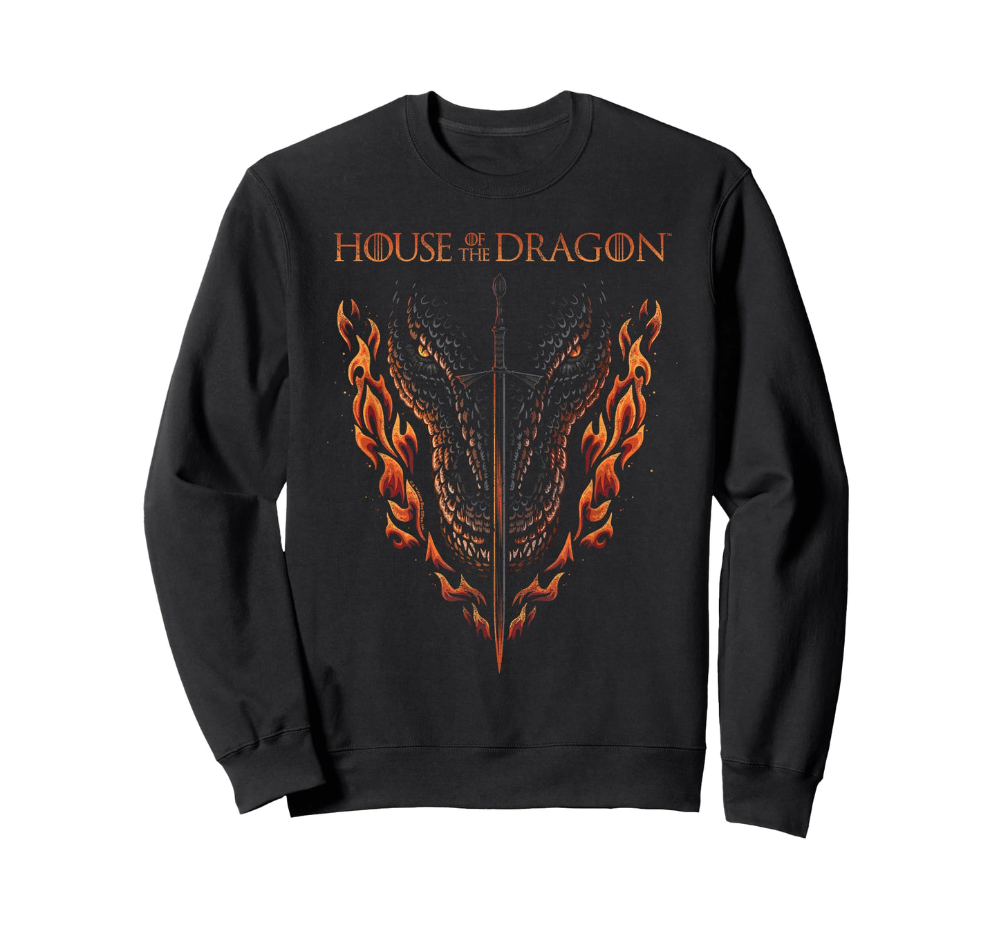House of the Dragon Fire, Sword And Dragon T-Shirt