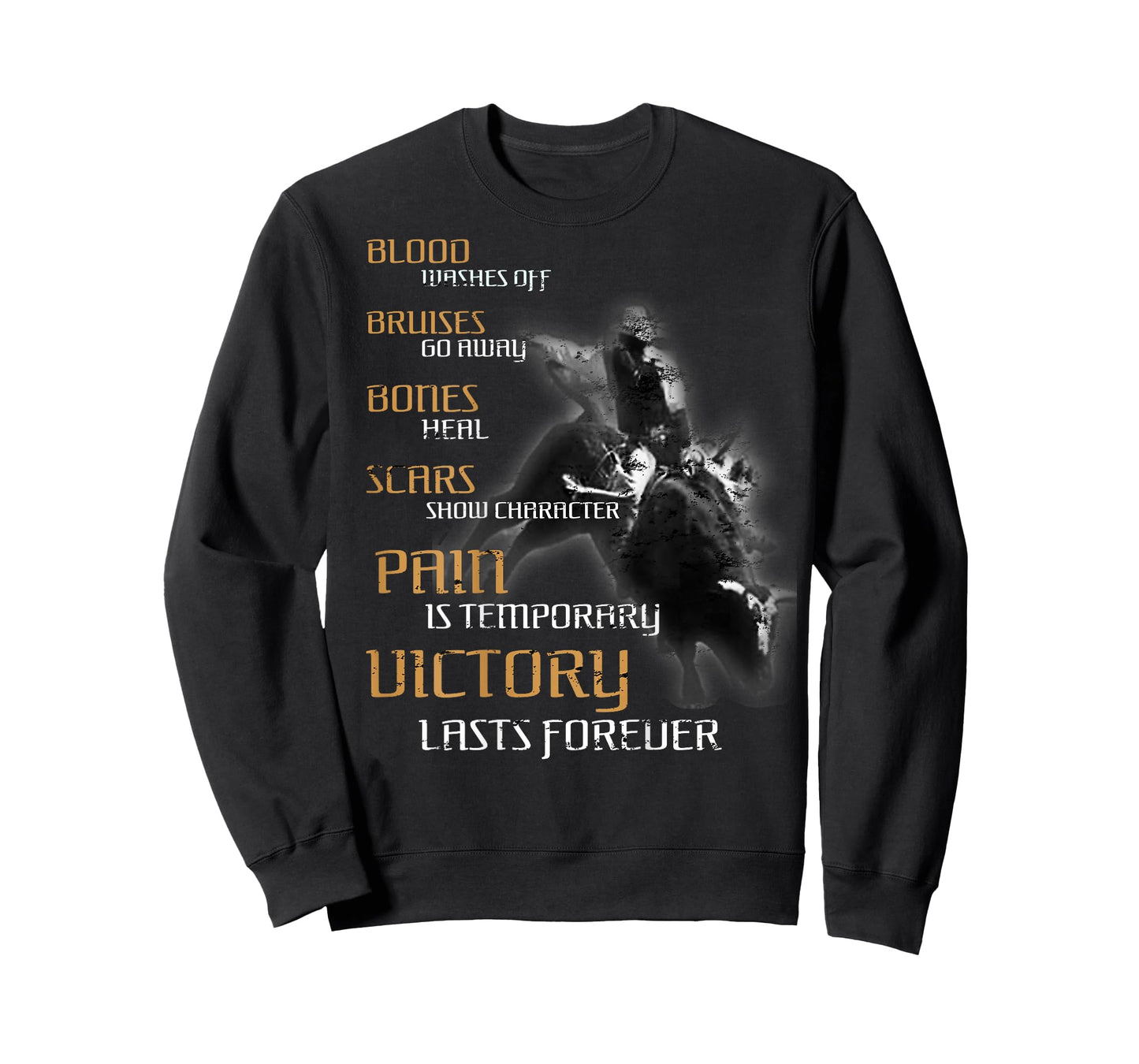 Bull Riding Texas Rider Cowboy Western - DESIGN ON BACK T-Shirt
