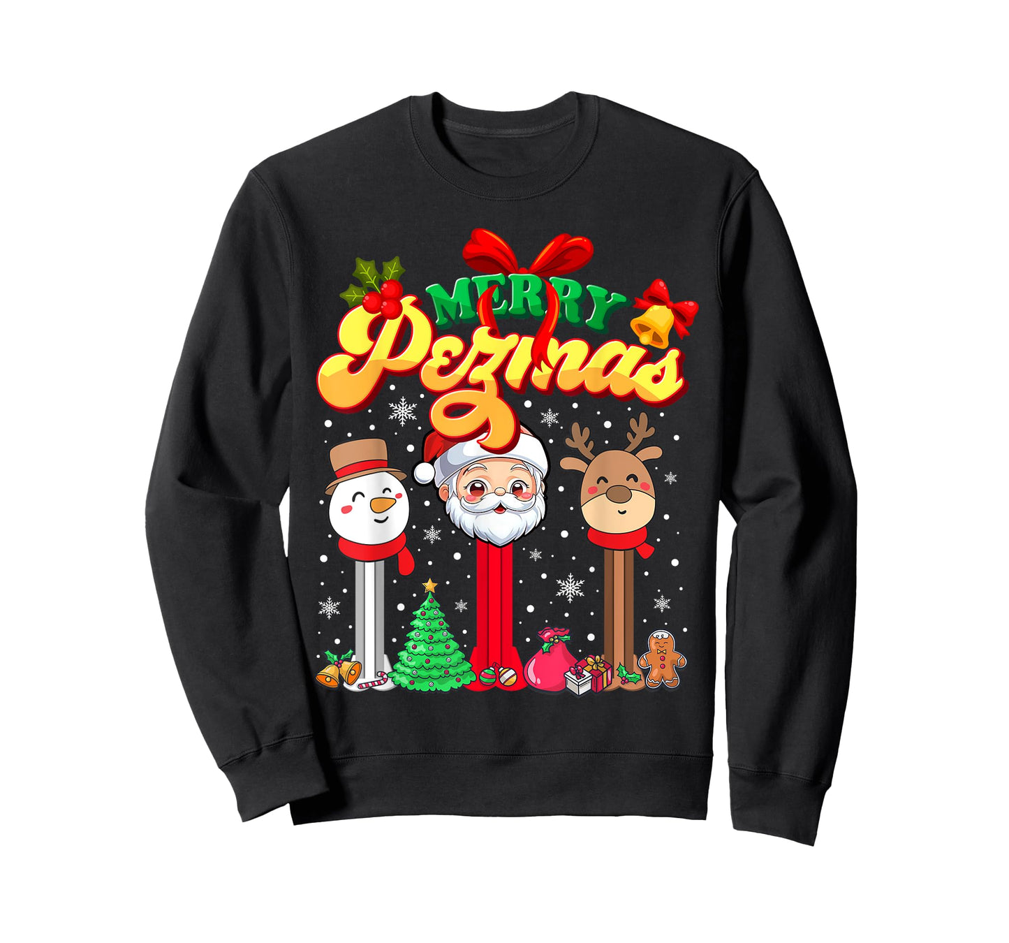 Merry Pezmas Candy Dispenser Collector Christmas T-Shirt