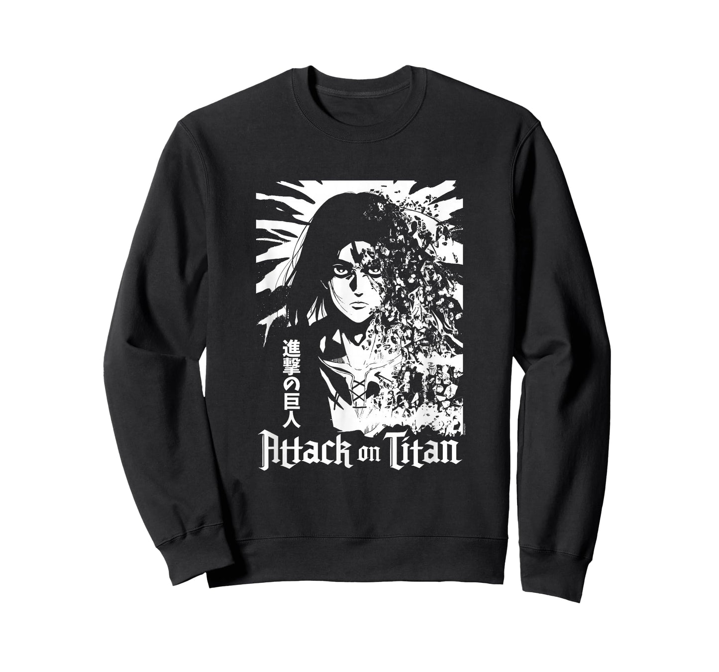 Attack on Titan Season 4 Eren Explosion White Graphic Anime T-Shirt