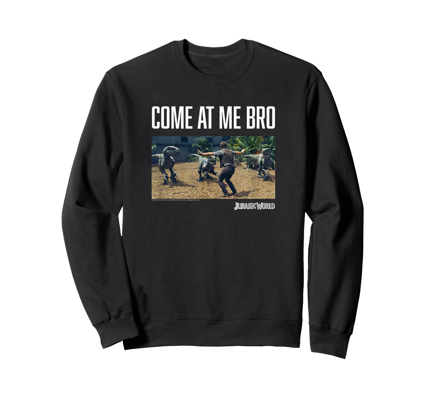 Jurassic World Owen Grady & Velociraptors Come At Me Bro T-Shirt