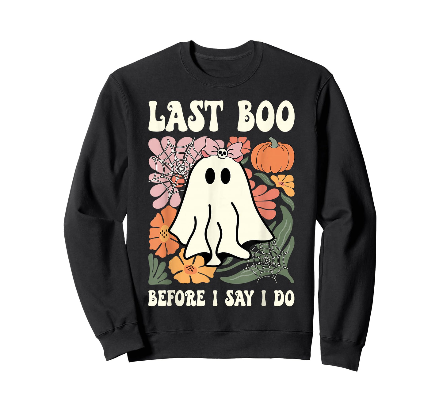 Last Boo Before I Say I Do Ghost Wedding Bachelorette Party T-Shirt