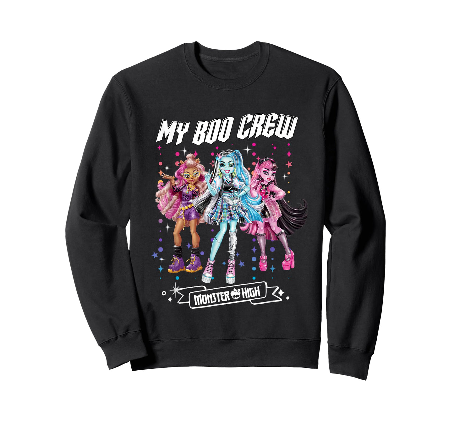 Monster High - My Boo Crew Clawdeen Frankie Draculaura T-Shirt