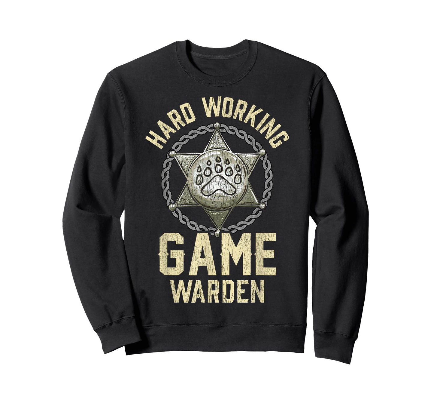 Game Warden Badge Fish Wildlife Game Warden T-Shirt