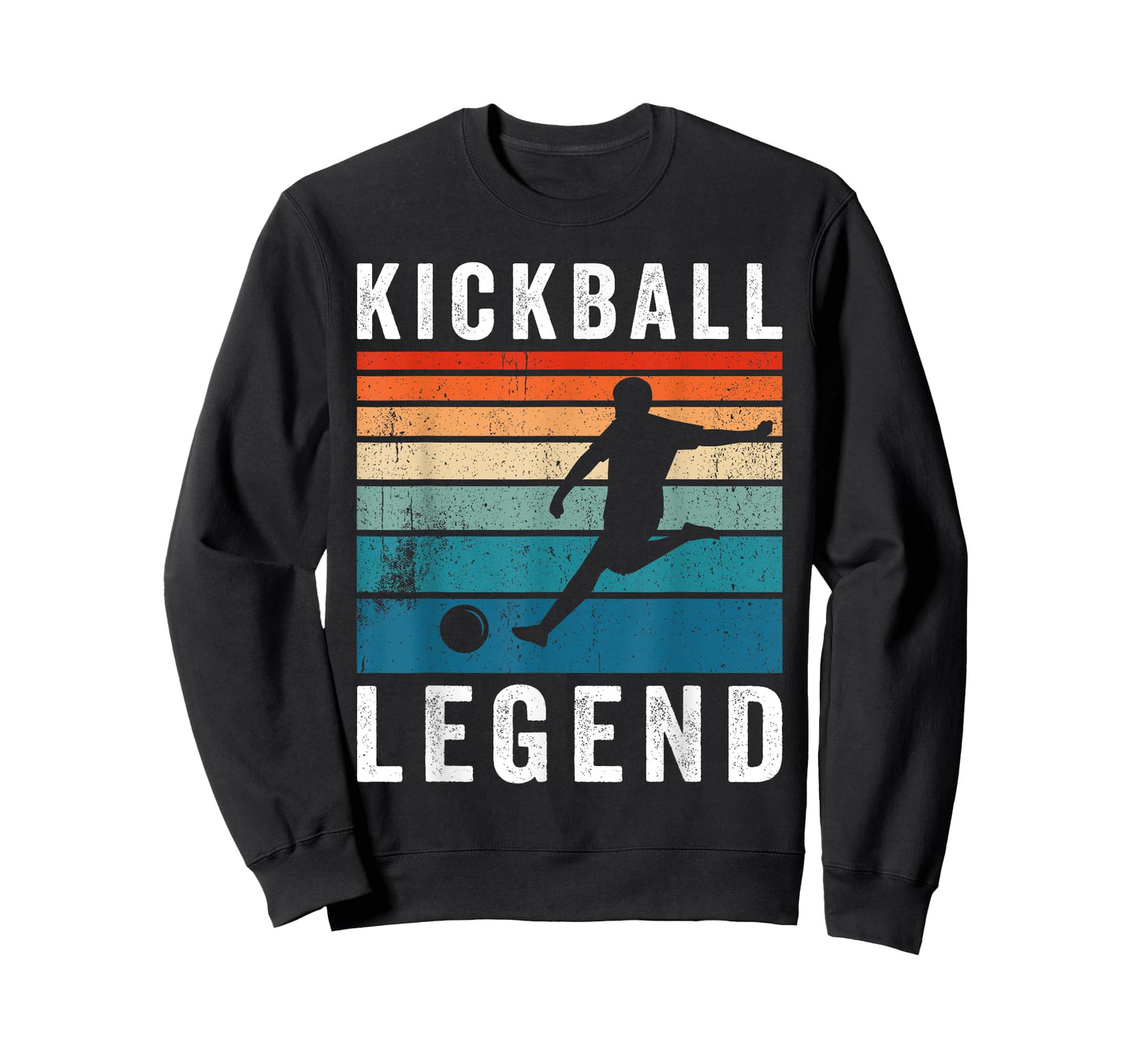 Kickball Legend Funny Kickball Player Retro Kickball T-Shirt
