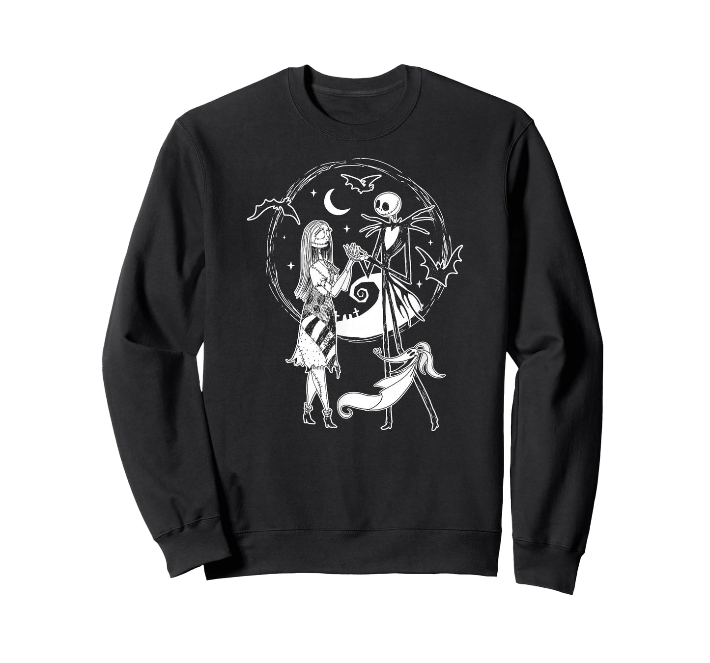 Nightmare Before Christmas - Jack Sally Zero T-Shirt
