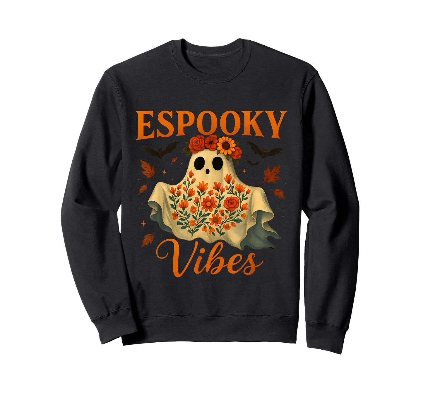 Espooky Vibes Maestra Halloween Spanish Teachers Mexican T-Shirt