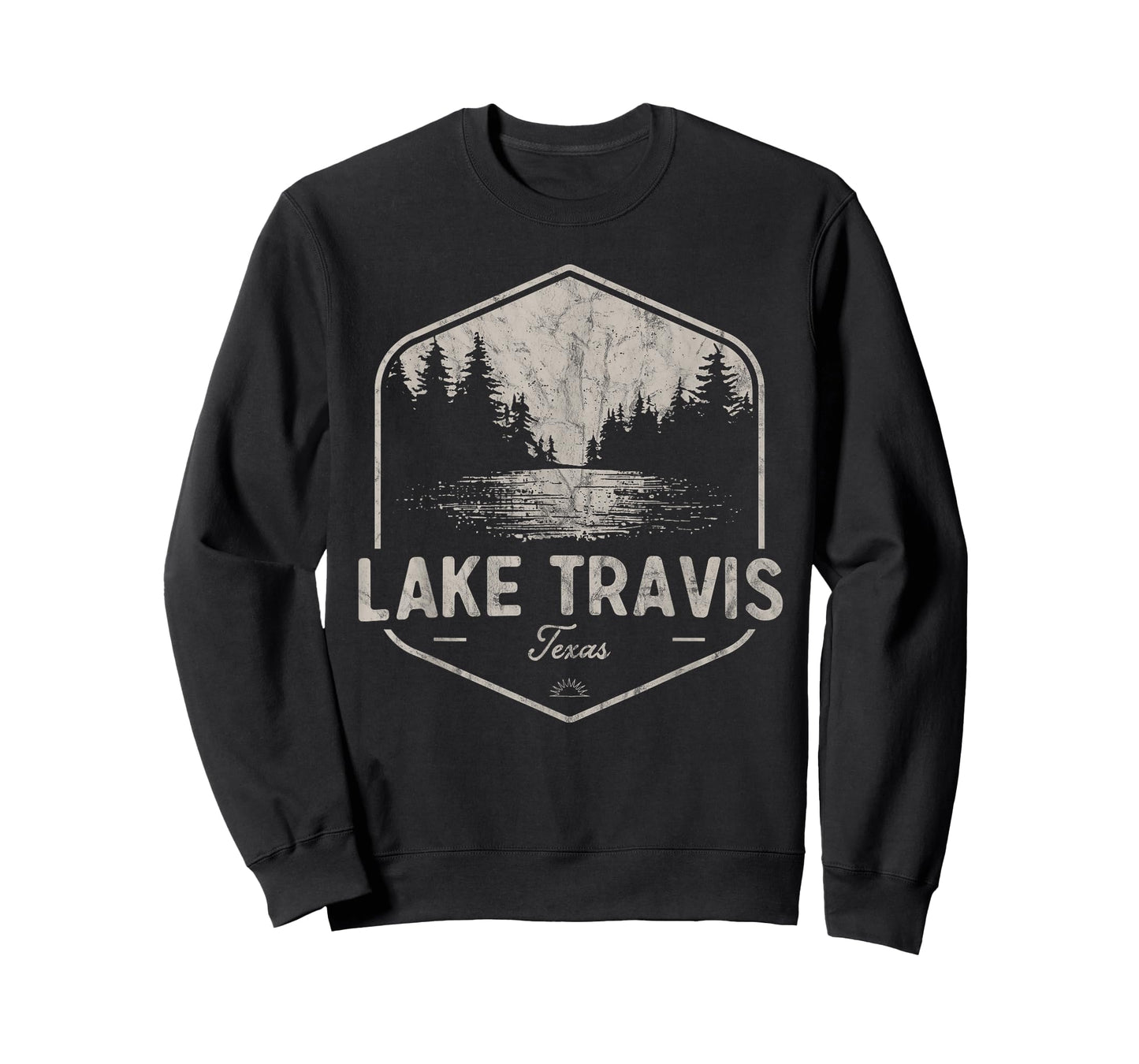 Lake Travis Texas Outdoors Vintage T-Shirt