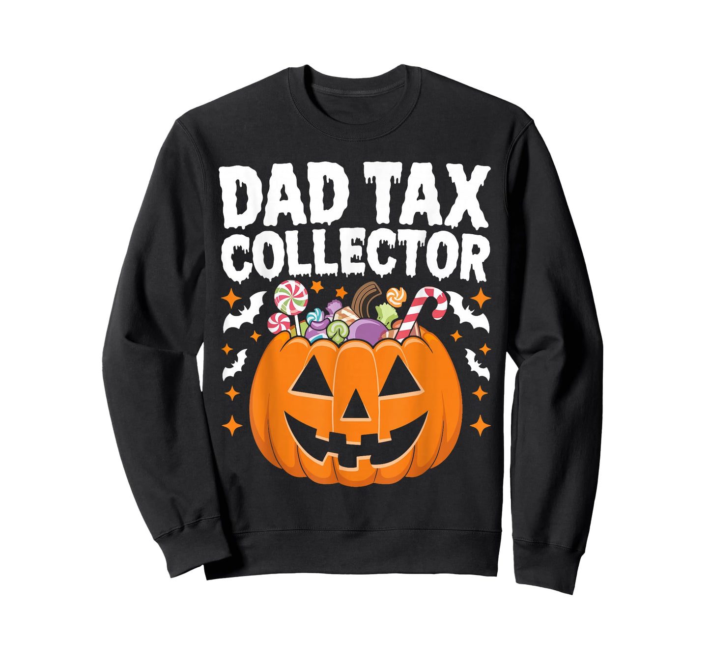Dad Tax Collector Halloween Trick Or Treat Candy Costume T-Shirt