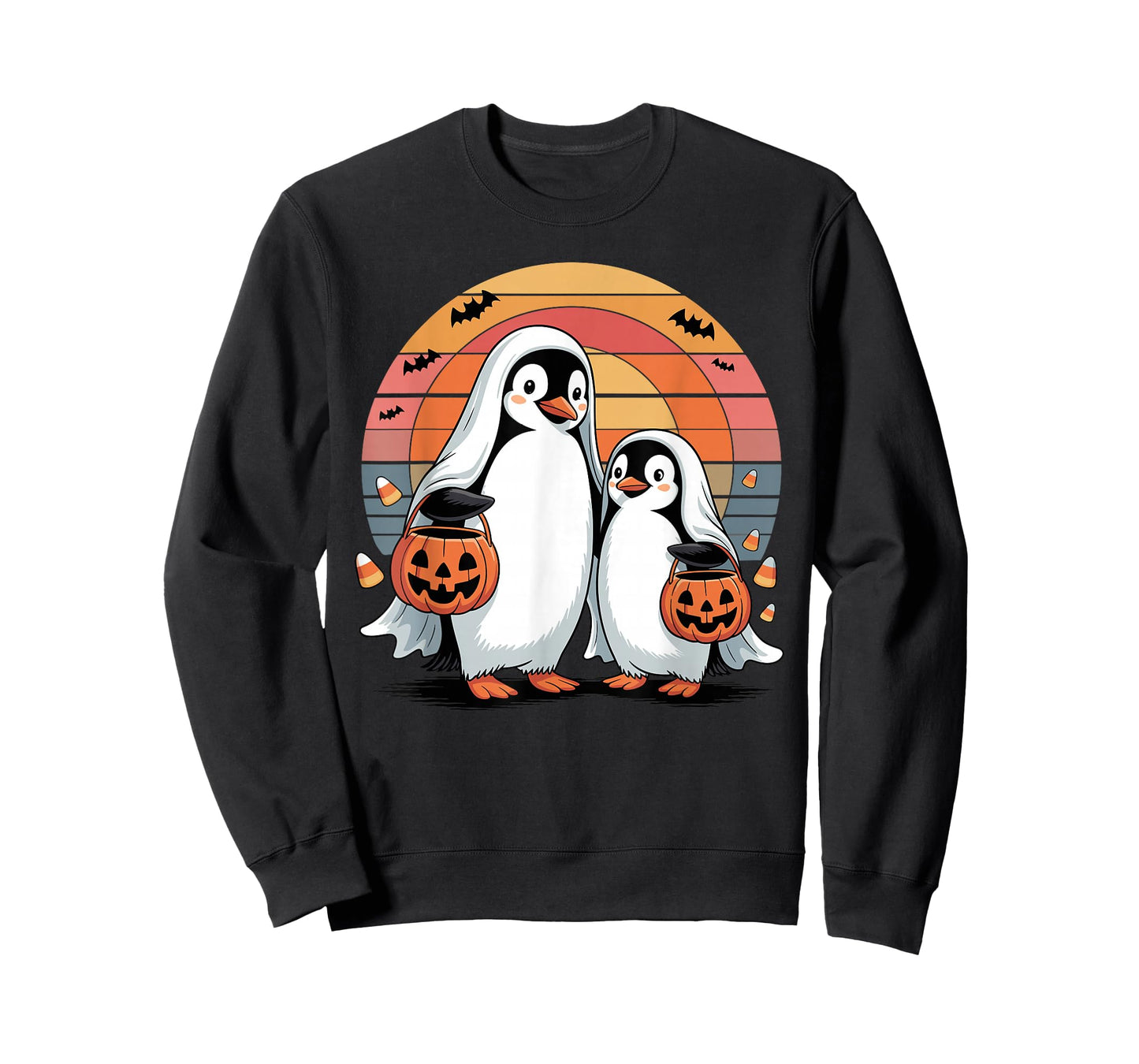 Halloween Penguin Ghost Penguins T-Shirt