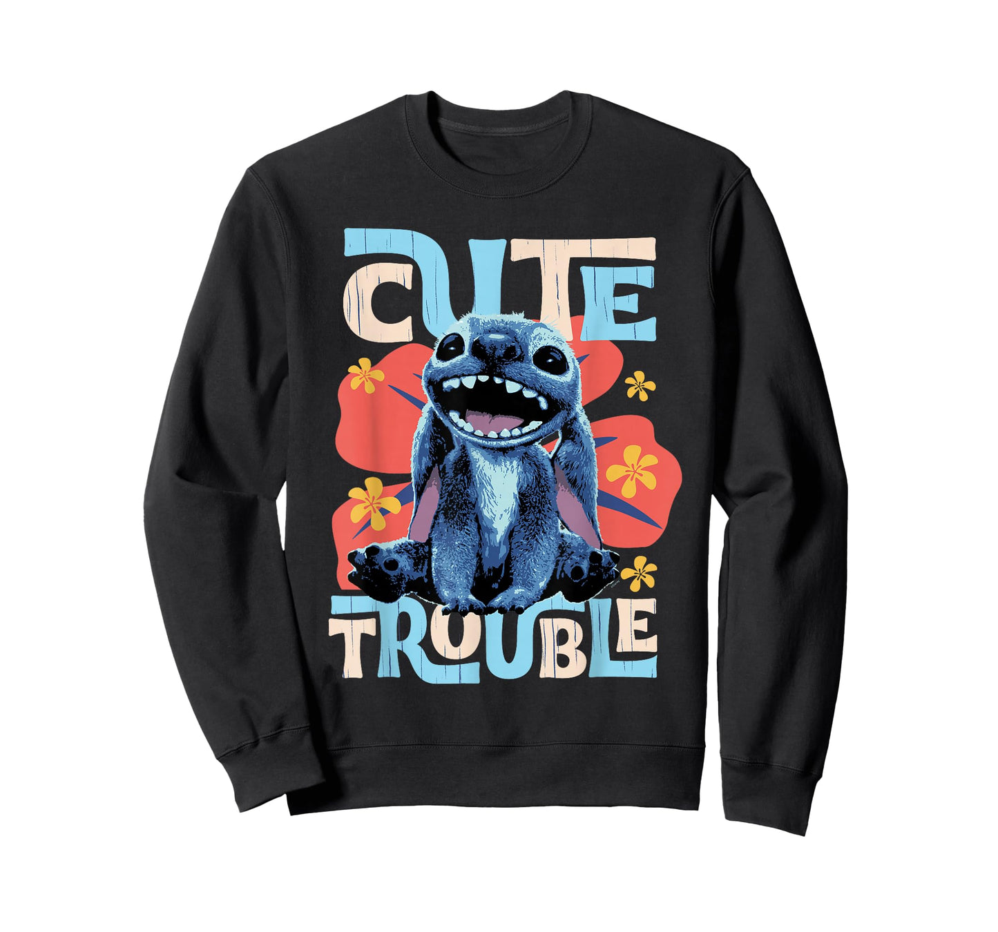 Disney Lilo & Stitch Live-Action Movie Cute Trouble Stitch T-Shirt